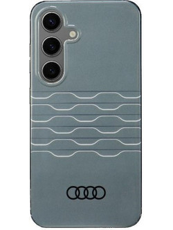 Audi IML Geometric Pattern Case S24 S921 gray/gray hardcase AU-IMLS24-A6/D3-GY