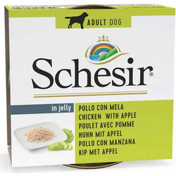 Schesir Nature for Dog Chicken Filletsυ & Apple 150gr