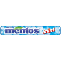 Mentos Καραμέλες Σωληνάριο Mint 38gr (Π10000337)