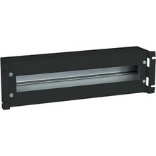Triton RAB-JL-X02-A1 19'' circuit breakers din rail covered recessed, 3U, black