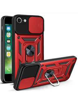 Bodycell Armor Slide Θήκη Cover Red (iPhone 7 / 8 / SE 2020 / SE 2022)