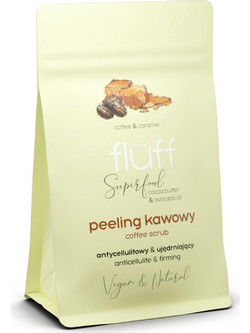 Fluff Coffee & Caramel Scrub Σώματος 100gr