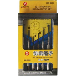 Six Precision Screwdrivers Set