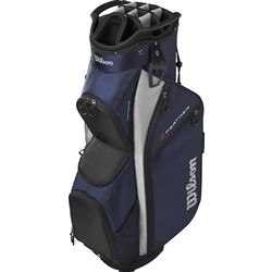 Wilson - Feather Cartbag - Navy/Silver