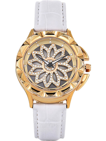 Ghetto Ladies Watch Colorfull Iced White
