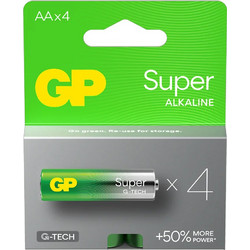 Gp Super Alkaline AA 4τμχ