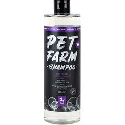 Pet Farm Shampoo & Conditioner Baby Powder για Κουτάβια & Ευαίσθητες Επιδερμίδες 635ml