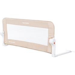 KikkaBoo Μπάρα Ασφαλείας I Am Safe Beige 102cm