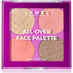 LAMEL All-Over Face Palette παλέτα για όλο το πρόσωπο απόχρωση 01 11.5g