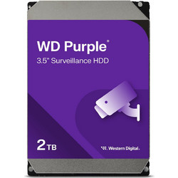 Western Digital Purple 2TB HDD Σκληρός Δίσκος 3.5" Sata 3 5400rpm με 64MB Cache WD23PURZ