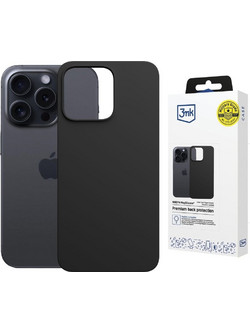 3MK Etui Hardy Magsilicone Do Apple Iphone 16 Pro Max grafitowy