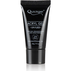 Quickgel Total Black Acrygel 30gr