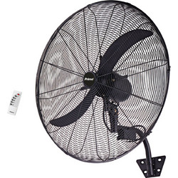 Primo PRWF-80512 Ανεμιστήρας Τοίχου 75cm 240W με Τηλεχειριστήριο