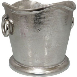 Σαμπανιέρα Reegon 032568 30x29x25cm Silver Αλουμίνιο