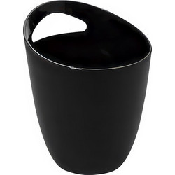 Κουβαδάκι Πάγου Πλαστικό 13.5x17 cm Μαύρο GTSA 79-2050