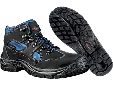 Footguard Safe Mid Μποτάκια Ασφαλείας S3 Αδιάβροχα Μαύρα Μπλε 415140