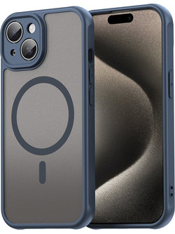 Techsuit - Halofrost Ii Magsafe - Iphone 15 Plus - Navy Blue