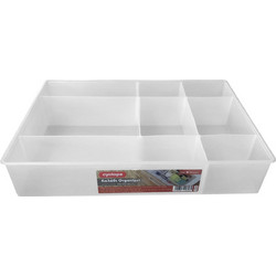 ΚΑΛΑΘΙ ORGANIZER ΜΕ 8 ΘΗΚΕΣ 32x22x6cm ΛΕΥΚΟ 003302560