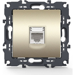 Prime πρίζα δικτύου RJ45 σαμπανιζέ (1000113204)