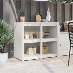 vidaXL Ντουλάπα Κουζίνας MEPPEL Θερμό λευκό 106 x 55 x 92 cm