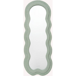 Καθρέπτης τοίχου Wave Fleece Mint 160 x 60 x 4 cm
