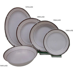 Πιάτα Πορσελάνης Στρογγυλά Λευκά L4321276-1376|L432