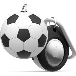 Θήκη AirTag 2 / 1 Elago Ball Series Soccer Case Premium Σιλικόνης με Μπρελόκ - Soccer (EAT2-BALL-SOCCER)