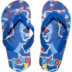DC Disney Marvel Dinosaur Παιδικές Σαγιονάρες για Αγόρι Royal Blue S8020015S-0175