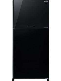 Sharp SJ-XG740GBK Δίπορτο Ψυγείο 600lt No Frost Υ187xΠ86.5xΒ74cm Μαύρο
