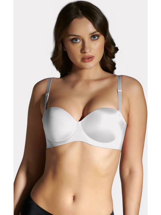 New Bra Lingerie NB6050-A-H Σουτιέν Strapless Laser-Cut Εκρού