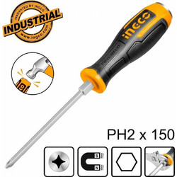Κατσαβίδι Σταυρού Χτυπητό PH2x150mm HGTS68PH2150