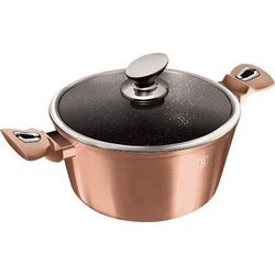 Berlinger Haus BH-6194 Rose Gold Κατσαρόλα Αλουμινίου Αντικολλητική Επίστρωση 30cm