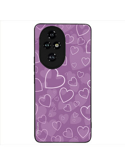 Sonique Heart Series Θήκη (Honor 200 Pro 5G) Βιολετί
