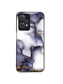 Sonique Marble Series Θήκη Μωβ Γκρι (OnePlus Nord CE 2 Lite 5G)