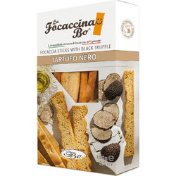 Φοκάτσια με Μαύρη Τρούφα La Foccacina Bo Foccacia Sticks with Black Truffle 100g