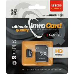 Imro microSDXC 128GB Class 10 UHS-I + Adapter