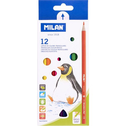 Milan Triangel Ξυλομπογιές Σετ 12τμχ