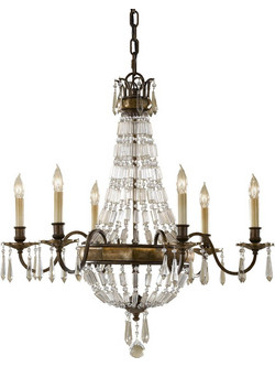 Homelighting Elstead FE-BELLINI6 Πολυέλαιος απο Ατσάλι σε Ιταλικό στυλ