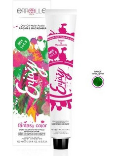 Color Erreelle Enjoy Fantasy Hair Cream Dance-Green Μόνιμη Βαφή Μαλλιών 100ml