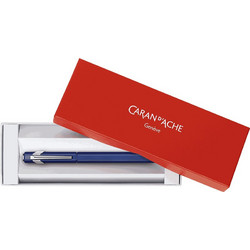 CARAN D ACHE ΠΕΝΑ MEDIUM 849 PLUME CLASSIC ΜΠΛΕ