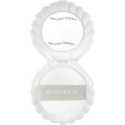 EcoTools Sea Gems Pearl Puff + Case καλλυντικό καθρεφτάκι με πον-πον 1 τμχ