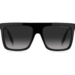 Marc Jacobs Marc639/S 807/9O Ανδρικά Γυαλιά Ηλίου Oversized Κοκάλινα Χρυσά με Μαύρο Polarized Φακό
