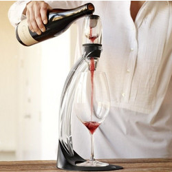 Συσκευή Αερισμού Κρασιού MikaMax Magic Wine Decanter Deluxe Εξαεριστήρας Κρασιού με Βάση - Black (8718182073485)
