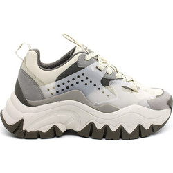 Buffalo Trail One Γυναικεία Sneakers Chunky Γκρι 1636193
