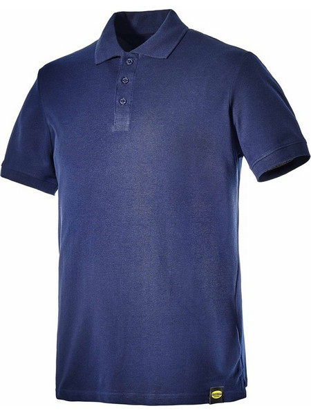 Utility Diadora Ανδρική Μπλούζα Κοντομάνικη Polo Mc Atlar Organic 100% οργανικό βαμβάκι Classic Navy (177955)