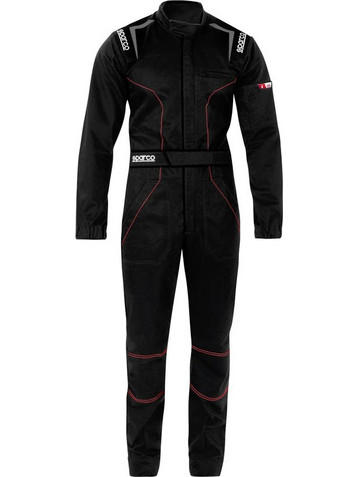 Sparco Φόρμα Εργασίας Ολόσωμη Μαύρη MS-4 (002020)Medium
