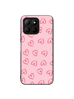 Sonique Heart Series Θήκη (Honor 70 Lite 5G) Ροζ