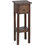 Woodwell Classic Βοηθητικό Τραπεζάκι Σαλονιού Τετράγωνο Ξύλινο Μ25xΠ25xΥ65cm ΕΣ391,1