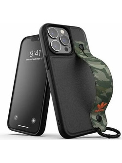 Adidas OR Hand Strap Case iPhone 13 Pro /13 6.1'' black-green/black-green 47111 - (AD000046-0)