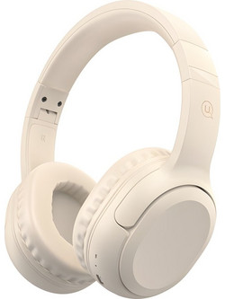 Usams Yun Series YG23 Ασύρματα Bluetooth Ακουστικά Over Ear Μπεζ